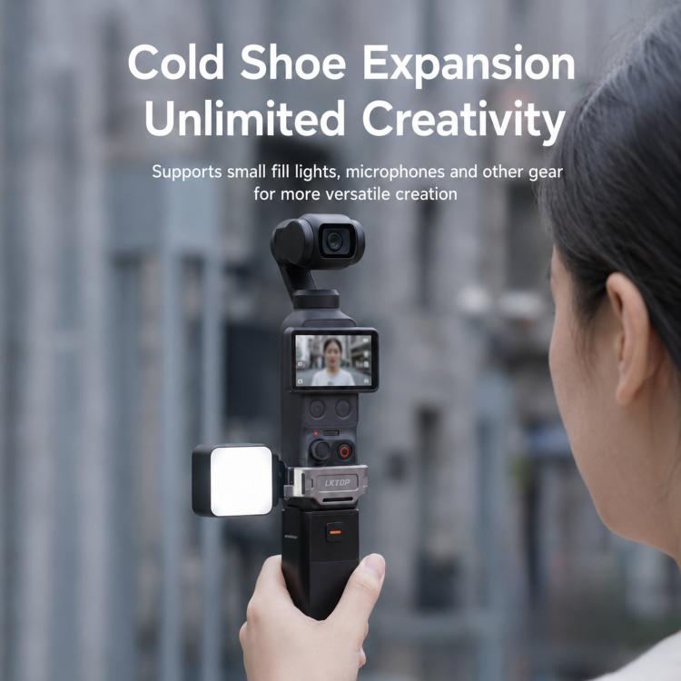 Telaio di espansione a sgancio rapido in alluminio per DJI Osmo Pocket 4 e 3