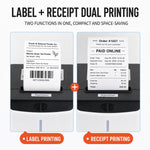 Stampante termica per etichette e scontrini Xprinter XP-T271U Cloud Tag Wifi per la stampa di etichette e adesivi per bevande come tè al latte., US Plug, EU Plug, UK Plug