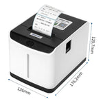 Stampante termica per etichette e scontrini Xprinter XP-T271U Cloud Tag Wifi per la stampa di etichette e adesivi per bevande come tè al latte., US Plug, EU Plug, UK Plug
