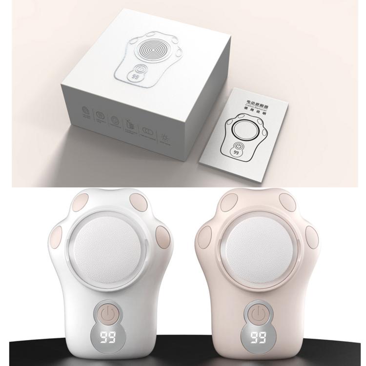 Strumento elettrico ricaricabile per la rimozione dei calli ai piedi, ideale per pedicure, con 3 rulli al quarzo e display a LED.