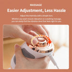 Massaggiatore elettrico portatile 5 in 1 per il corpo, ideale per la rimozione della cellulite, con 5 testine massaggianti., US Plug, EU Plug