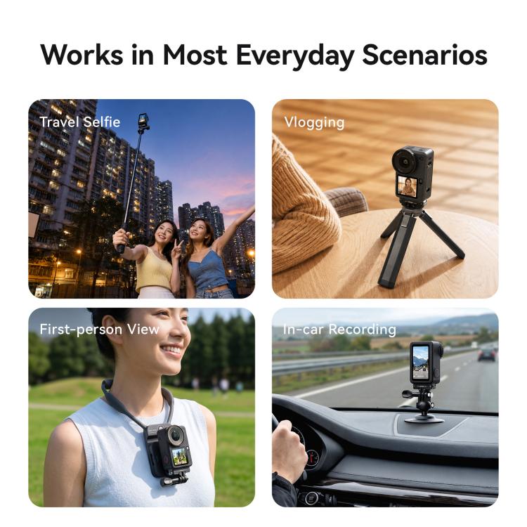 Coperchio batteria magnetico con sgancio rapido per DJI Osmo Action 6