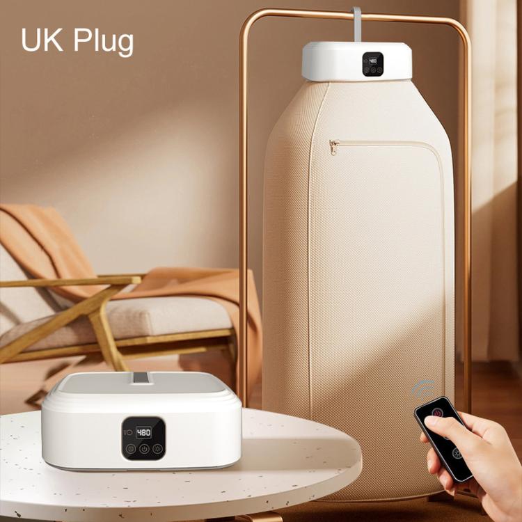 Asciugatrice portatile da 600 W, pieghevole, con sterilizzazione UV e termica., EU Plug, US Plug, UK Plug