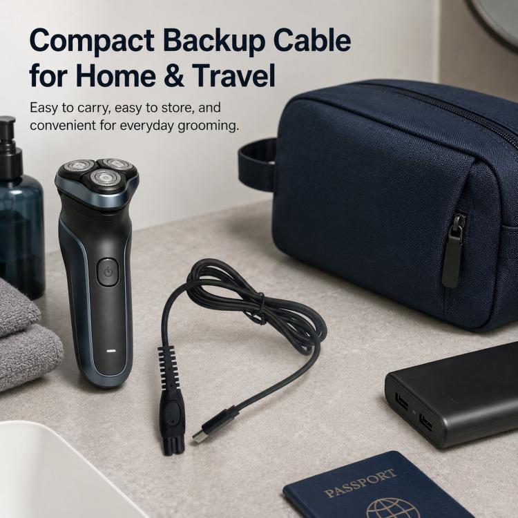 Cavo di ricarica USB-C/Type-C per rasoio Philips Norelco serie 1000 S1113 / S1115 / S5831, 1000 Series Type-C