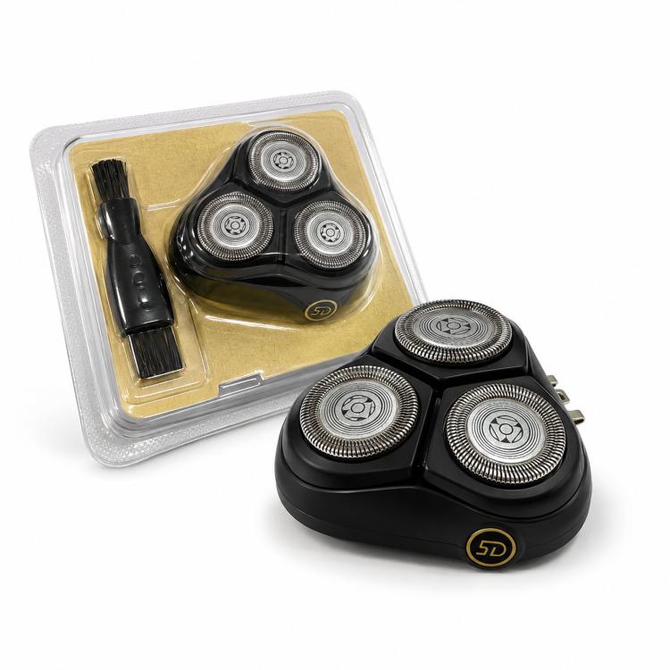 Testina di ricambio per rasoio Philips Norelco S3206 / S4303 / S4000, Silver, Gold