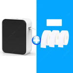 P15 Mini Etichettatrice Bluetooth Portatile Stampante Termica per Adesivi, Matcha Green With 1 Roll Label Paper, Milk Tea White With 1 Roll Label Paper, White With 1 Roll Label Paper, Matcha Green+Cover With 1 Roll Label Paper                          ...