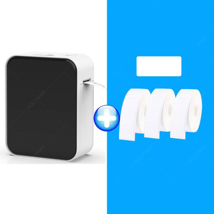 P15 Mini Etichettatrice Bluetooth Portatile Stampante Termica per Adesivi, Matcha Green With 1 Roll Label Paper, Milk Tea White With 1 Roll Label Paper, White With 1 Roll Label Paper, Matcha Green+Cover With 1 Roll Label Paper                          ...
