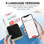 P15 Mini Etichettatrice Bluetooth Portatile Stampante Termica per Adesivi, Matcha Green With 1 Roll Label Paper, Milk Tea White With 1 Roll Label Paper, White With 1 Roll Label Paper, Matcha Green+Cover With 1 Roll Label Paper                          ...