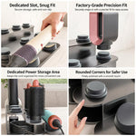 Supporto per styler da banco in acciaio al carbonio, supporto per riporre gli accessori, For Dyson Airwrap HS09, For Dyson Airwrap HS08 / HS05 /HS01