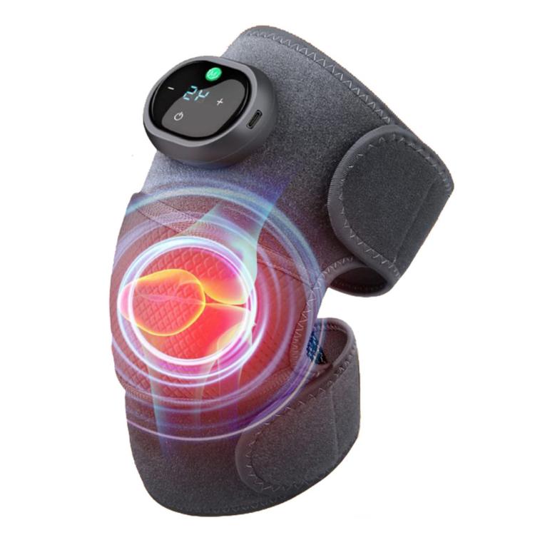 Massaggiatore per ginocchia riscaldato senza fili con funzione di calore e vibrazione per ginocchia, gomiti e spalle., Knee Massager