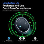 Massaggiatore per ginocchia riscaldato senza fili con funzione di calore e vibrazione per ginocchia, gomiti e spalle., Knee Massager