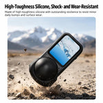Copertura antipolvere in silicone per obiettivo per action camera Insta360 X6 Flymile.