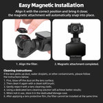 Obiettivo grandangolare esterno a 108 gradi BRDRC per Insta360 Luna Pro.