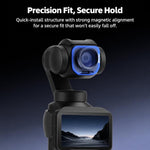 Obiettivo grandangolare esterno a 108 gradi BRDRC per Insta360 Luna Pro.