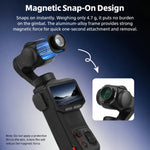 Obiettivo grandangolare esterno a 108 gradi BRDRC per Insta360 Luna Pro.