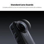 2 pezzi di protezioni per obiettivo originali per Insta360 X6, Standard, Premium