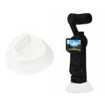 Per Insta360 Luna Pro / Base di montaggio in silicone ultra flessibile per scrivania e cruscotto auto, Black Standard, White Standard, Black with Adhesive Pad, White with Adhesive Pad