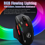 Mouse da gioco wireless iMICE G203 Tri-Mode 12800 DPI RGB