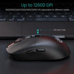 Mouse da gioco wireless Bluetooth iMICE G200 a tre modalità con display