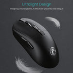 Mouse da gioco wireless Bluetooth iMICE G200 a tre modalità con display