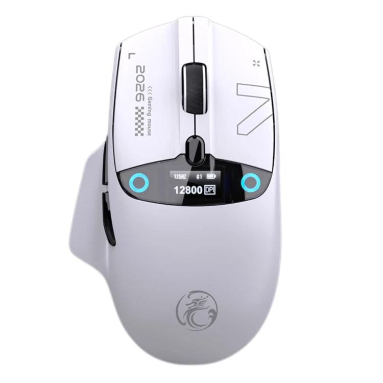 Mouse gaming wireless iMICE G205 Tri-Mode con display e 12800 DPI