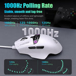 Mouse gaming wireless iMICE G205 Tri-Mode con display e 12800 DPI