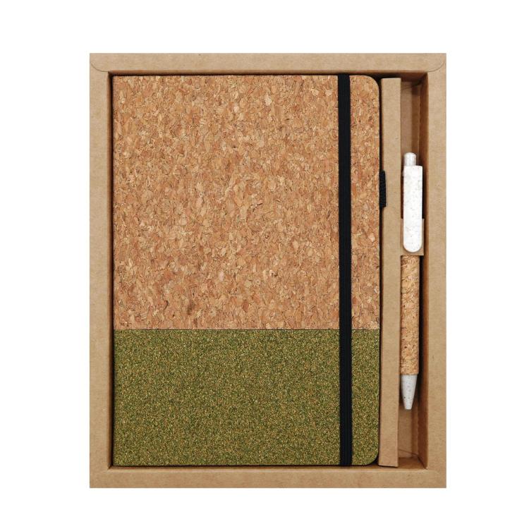 Set di quaderni A5 ecologici con penna, con finitura effetto legno, ideali per appunti e lavoro., Coffee Grounds Patchwork, Tea Leaf Scrap Patchwork, Coffee Grounds Pieced-Together, Black Tea Residue, Sapwood Pattern