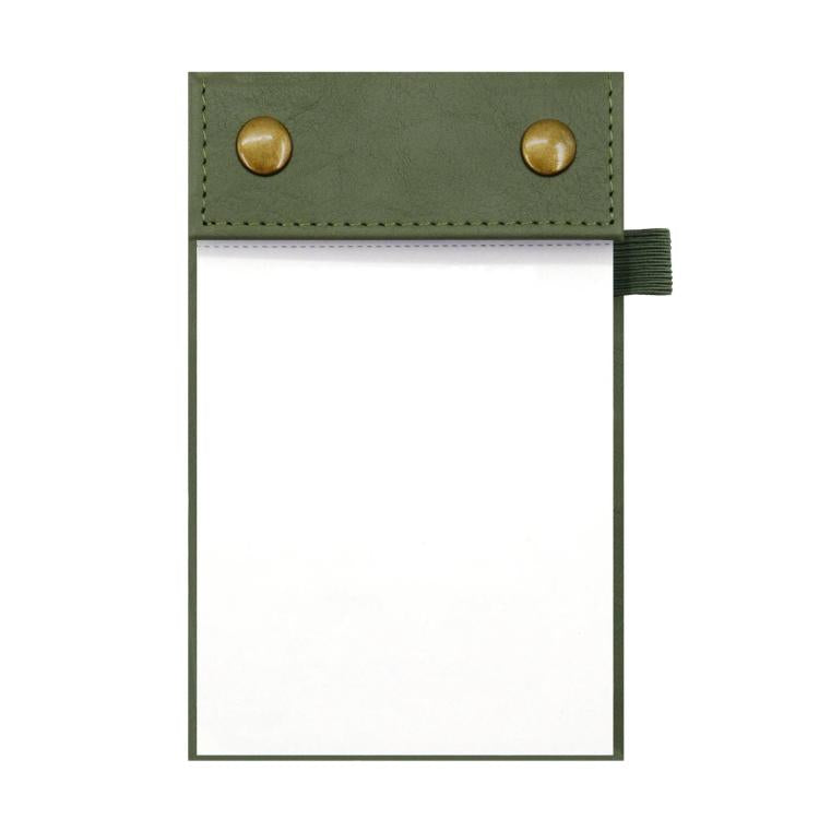 Blocco note portatile formato A6 con copertina in pelle e pagine a strappo, taccuino per ufficio., Black Blank Page, Green Blank Page, Pink Blank Page, Blue Blank Page, Black Horizontal Ruled Page, Green Horizontal Ruled Page, Pink Horizontal Ruled Pag...