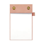 Blocco note portatile formato A6 con copertina in pelle e pagine a strappo, taccuino per ufficio., Black Blank Page, Green Blank Page, Pink Blank Page, Blue Blank Page, Black Horizontal Ruled Page, Green Horizontal Ruled Page, Pink Horizontal Ruled Pag...
