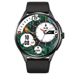 Smartwatch SKMEI S235 con chiamate Bluetooth, schermo touch HD da 1,45 pollici, rilevamento della frequenza cardiaca e dell'ossigeno nel sangue, NFC e funzione NFC., TPU Strap, Leather Strap Black, Leather Strap Brown, Stainless Steel Strap