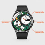 Smartwatch SKMEI S235 con chiamate Bluetooth, schermo touch HD da 1,45 pollici, rilevamento della frequenza cardiaca e dell'ossigeno nel sangue, NFC e funzione NFC., TPU Strap, Leather Strap Black, Leather Strap Brown, Stainless Steel Strap