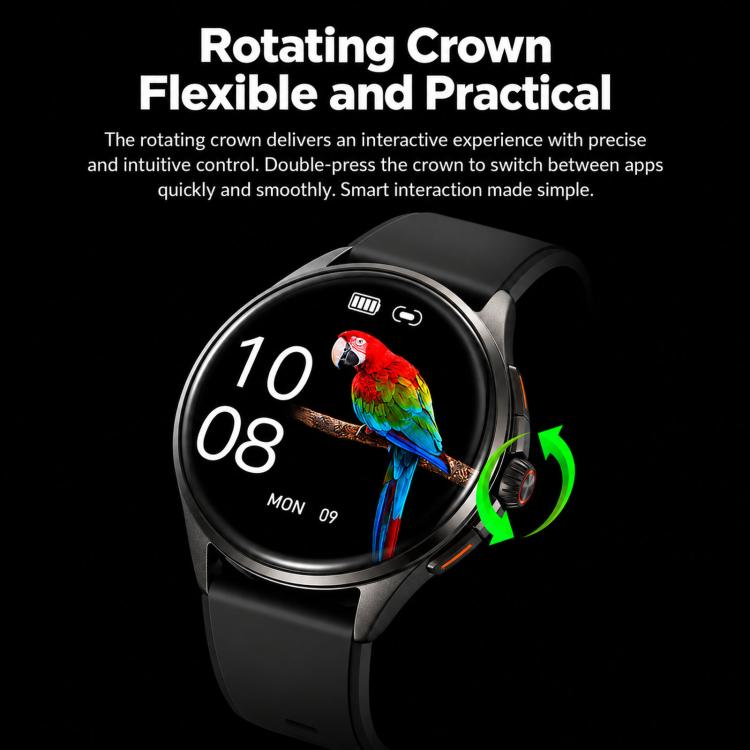 Smartwatch SKMEI S235 con chiamate Bluetooth, schermo touch HD da 1,45 pollici, rilevamento della frequenza cardiaca e dell'ossigeno nel sangue, NFC e funzione NFC., TPU Strap, Leather Strap Black, Leather Strap Brown, Stainless Steel Strap