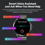 Smartwatch SKMEI S235 con chiamate Bluetooth, schermo touch HD da 1,45 pollici, rilevamento della frequenza cardiaca e dell'ossigeno nel sangue, NFC e funzione NFC., TPU Strap, Leather Strap Black, Leather Strap Brown, Stainless Steel Strap