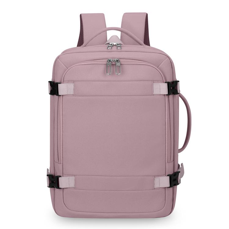 Zaino da viaggio REMOID 1005, espandibile, per laptop, con porta di ricarica USB e cinghia per il fissaggio al bagaglio.