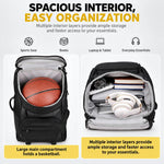 REMOID T99 Borsa sportiva da palestra con scomparto per scarpe, impermeabile, ideale per racchette da tennis e viaggi., T99