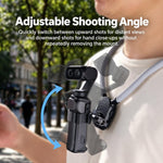 Per Insta360 Luna Ultra Kit di supporto per collo e cinturino da polso a sgancio rapido per ciclismo POV a mani libere, Neck Mount and Wrist Strap Kit