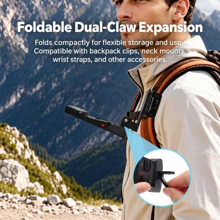 Supporto di estensione con maniglia a sgancio rapido per modulo schermo Insta360 Luna Pro/Ultra, Handle