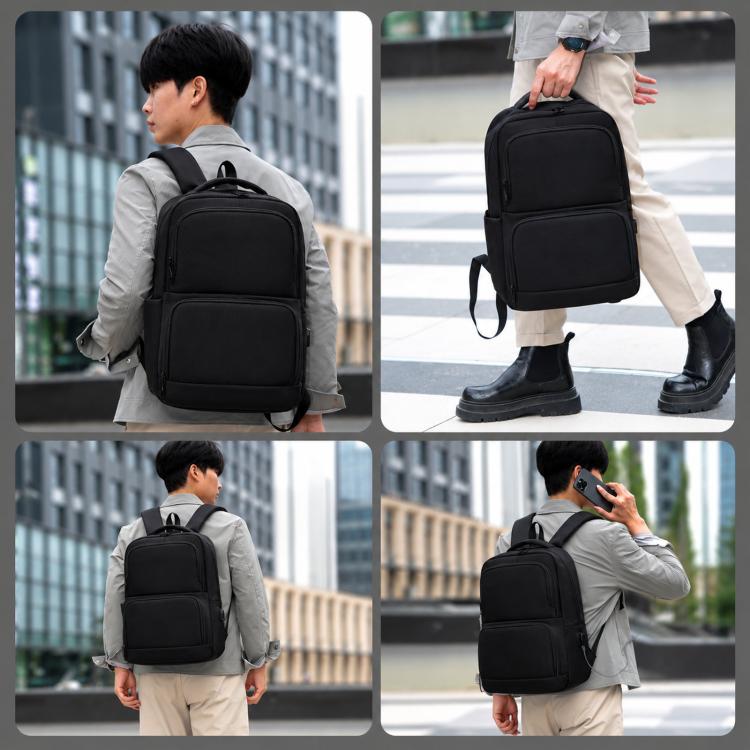 REMOID 26088 Zaino da uomo per laptop, leggero, resistente all'acqua, ideale per viaggi e lavoro.