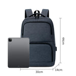 REMOID 26088 Zaino da uomo per laptop, leggero, resistente all'acqua, ideale per viaggi e lavoro.