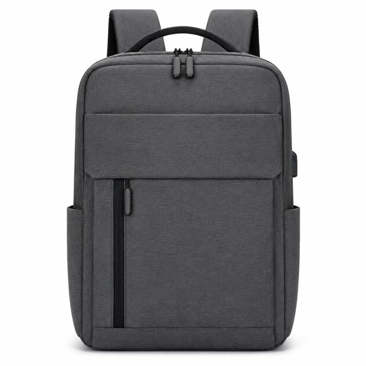 Zaino per laptop REMOID 1173, resistente all'acqua, ideale per viaggi di lavoro e con porta di ricarica USB.