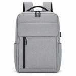 Zaino per laptop REMOID 1173, resistente all'acqua, ideale per viaggi di lavoro e con porta di ricarica USB.