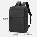 Zaino per laptop REMOID 1173, resistente all'acqua, ideale per viaggi di lavoro e con porta di ricarica USB.