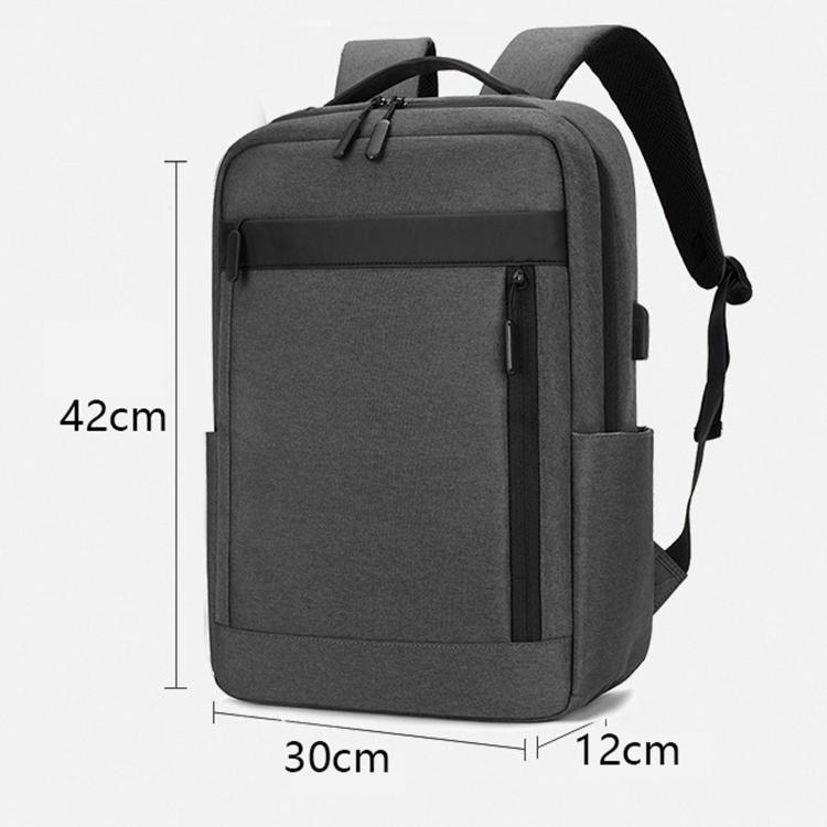 Zaino per laptop REMOID 1172, resistente all'acqua, ideale per viaggi di lavoro e con porta di ricarica USB.