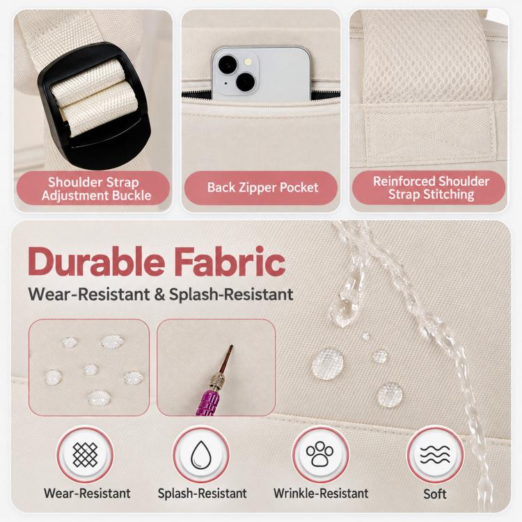 Zaino da viaggio REMOID 725 impermeabile con tasca per oggetti personali, scomparto per laptop e tasca impermeabile.