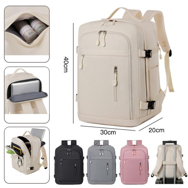 Zaino da viaggio REMOID 725 impermeabile con tasca per oggetti personali, scomparto per laptop e tasca impermeabile.
