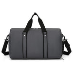 REMOID T11 Borsa sportiva da palestra, borsa da viaggio per weekend, borsa a tracolla con scomparto per scarpe e tasca impermeabile