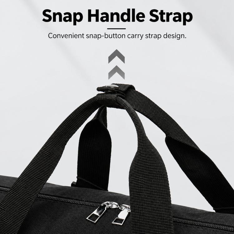 REMOID T11 Borsa sportiva da palestra, borsa da viaggio per weekend, borsa a tracolla con scomparto per scarpe e tasca impermeabile