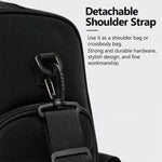 REMOID T11 Borsa sportiva da palestra, borsa da viaggio per weekend, borsa a tracolla con scomparto per scarpe e tasca impermeabile