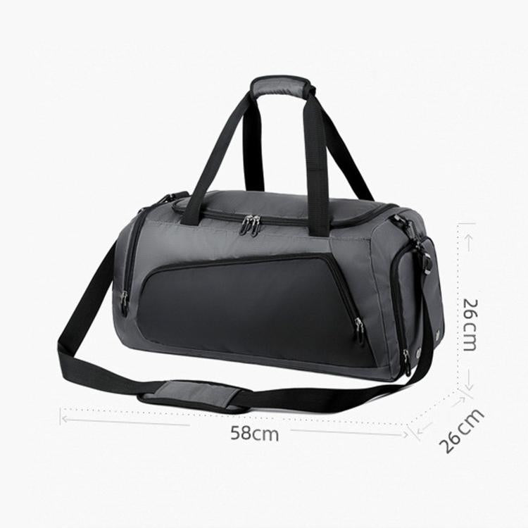 REMOID T17 Borsa sportiva da palestra di grandi dimensioni, borsa da viaggio con scomparto per scarpe, tasca impermeabile, zaino.