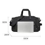 REMOID T26 Borsa sportiva grande da palestra, zaino da viaggio convertibile, borsa a tracolla sportiva con scomparto per scarpe e tasca impermeabile